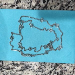 Kendra Scott Silver Devalyn Necklace